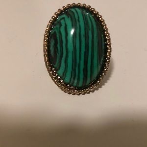 Vintage green stone ring ❤️